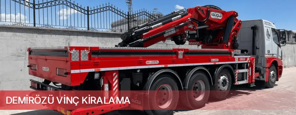 Demirözü İlçemi Vinç Kiralama